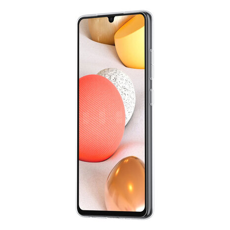 Samsung Galaxy A42 TPU Backcover - Transparant Samsung Galaxy A42 TPU Backcover - Transparant
