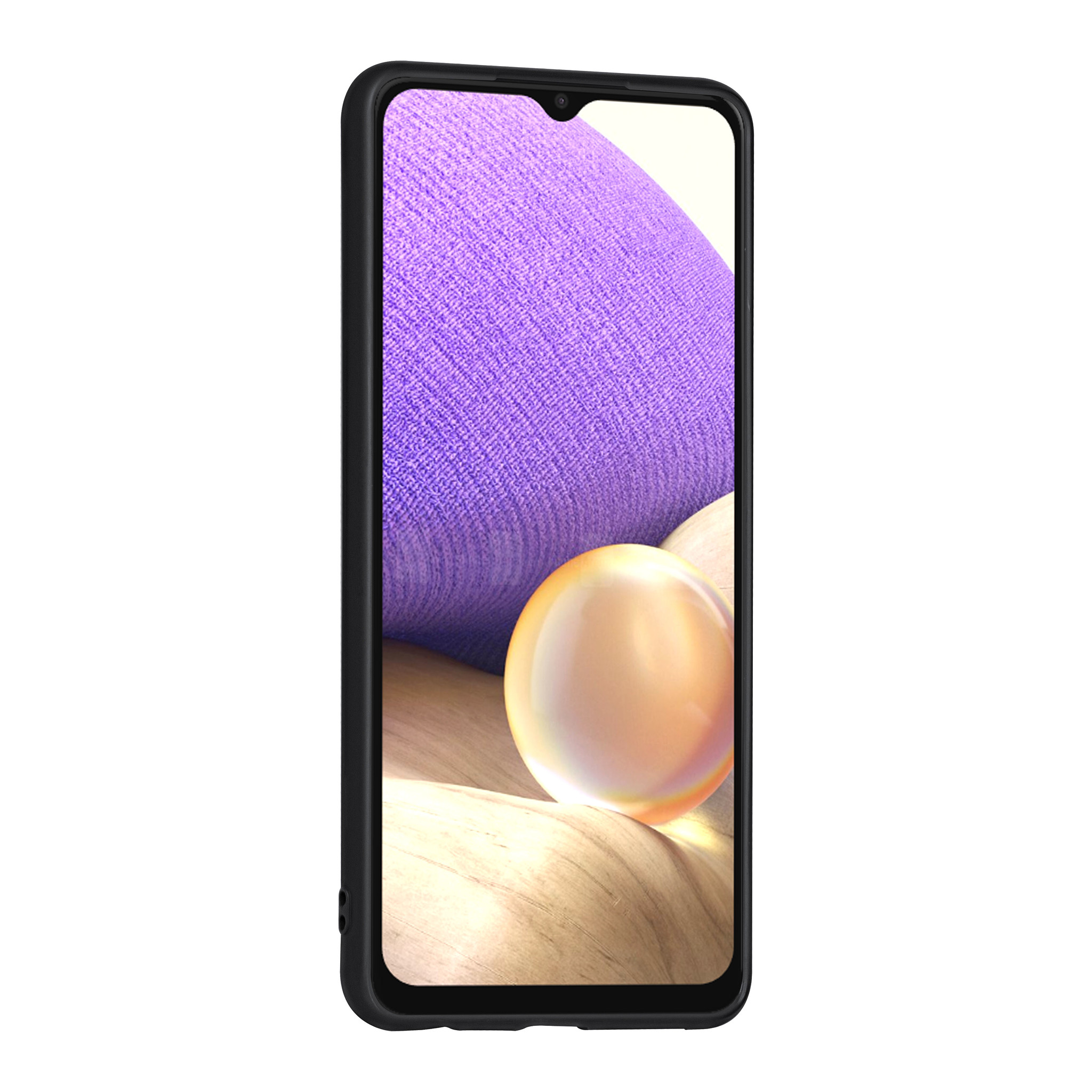 Samsung Galaxy A32 TPU Backcover - Zwart - 5G, foto 3 van 3