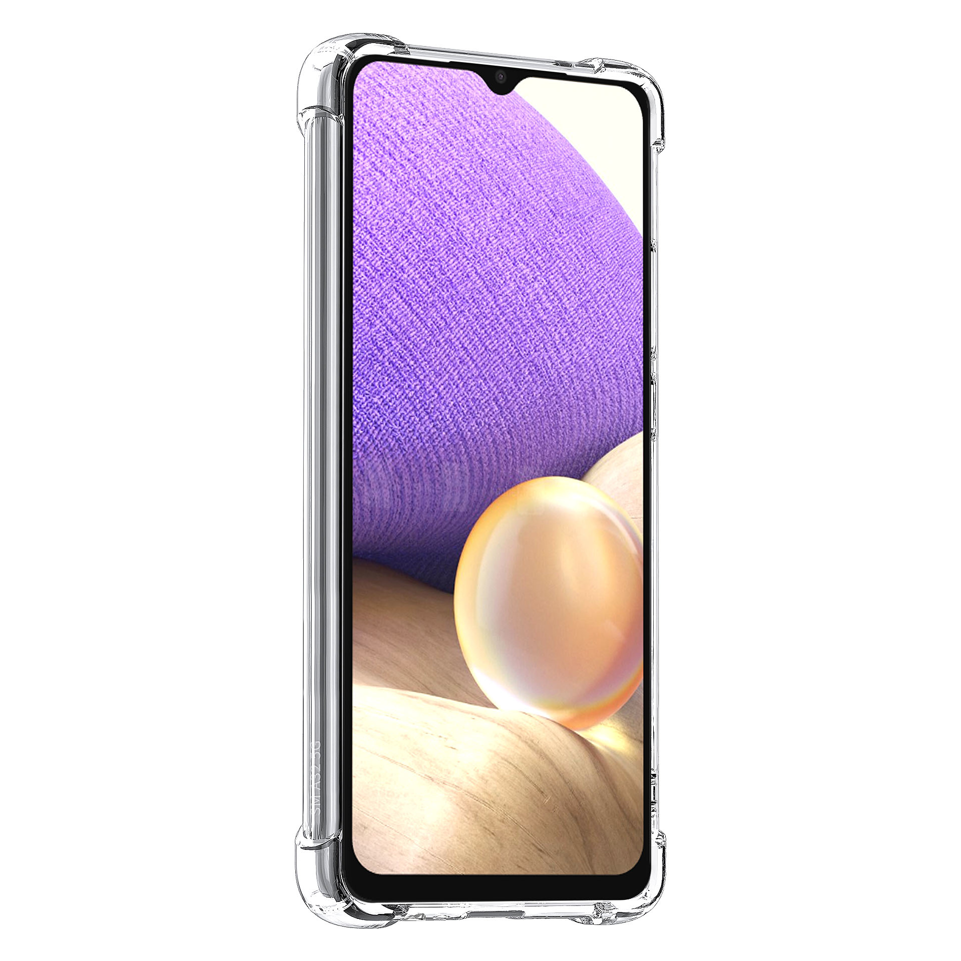 Samsung Galaxy A32 TPU Backcover - Transparant - Antishock - 5G, foto 3 van 3