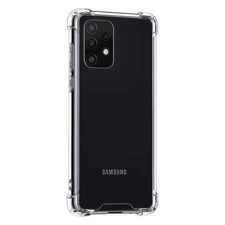 Samsung Galaxy A52 - A52S Silikonhülle - Transparent - Antishock Samsung Galaxy A52 - A52S Silikonhülle - Transparent - Antishock