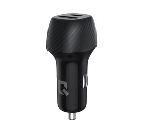 UNIQ Accessory UNIQ Accessory 2.4A 36 Watt Chargeur de Voiture Rapide Double Port - USB - USB Type-C - Noir UNIQ Accessory UNIQ Accessory 2.4A 36 Watt Chargeur de Voiture Rapide Double Port - USB - USB Type-C - Noir