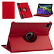 Apple iPad Pro 11 (2021) Tablet Housse - Rouge - Rotatif à 360 degrés Apple iPad Pro 11 (2021) Tablet Housse - Rouge - Rotatif à 360 degrés