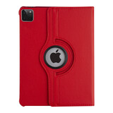 Apple iPad Pro 11 (2021) Book Case Tablethoes - Rood - 360 Graden Draaibaar