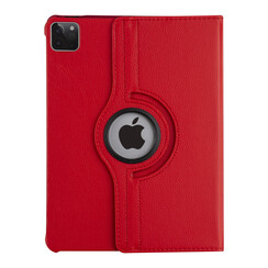 Apple iPad Pro 11 (2021) Book Case Tablet - Red - 360 Degree Rotatable