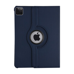 Apple iPad Pro 11 (2021) Book Case Tablethoes - DonkerBlauw - 360 Graden Draaibaar