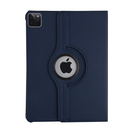 Apple iPad Pro 11 (2021) Book Case Tablet - Dunkelblau - 360 Grad drehbar Apple iPad Pro 11 (2021) Book Case Tablet - Dunkelblau - 360 Grad drehbar