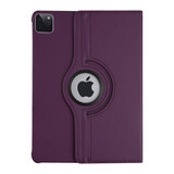 Apple iPad Pro 11 (2021) Book Case Tablet - Purple - 360 Degree Rotatable