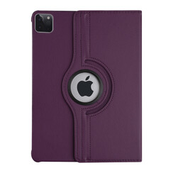 Apple iPad Pro 11 (2021) Book Case Tablet - Purple - 360 Degree Rotatable