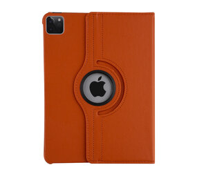 Apple iPad Pro 11 (2021) Book Case Tablet - Orange - 360 Degree Rotatable Apple iPad Pro 11 (2021) Book Case Tablet - Orange - 360 Degree Rotatable