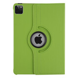 Apple iPad Pro 11 (2021) Book Case Tablet - Green - 360 Degree Rotatable