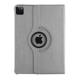 Apple iPad Pro 11 (2021) Book Case Tablet - Silver - 360 Degree Rotatable