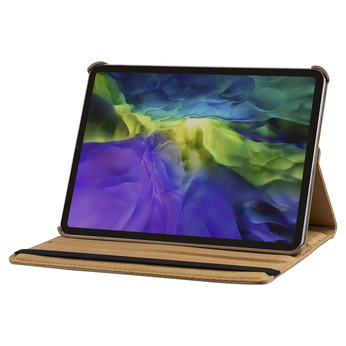 Apple iPad Pro 11 (2021) Book Case Tablethoes - Goud - 360 Graden Draaibaar, foto 4 van 4