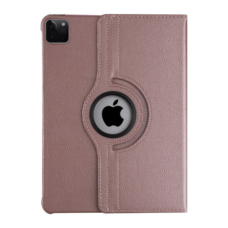 Apple iPad Pro 11 (2021) Book Case Tablet - Rose Gold - 360 Degree Rotatable Apple iPad Pro 11 (2021) Book Case Tablet - Rose Gold - 360 Degree Rotatable