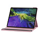 Apple iPad Pro 12.9 (2021) Tablet Housse - Rose - Rotatif à 360 degrés Apple iPad Pro 12.9 (2021) Tablet Housse - Rose - Rotatif à 360 degrés