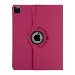 Apple iPad Pro 12.9 (2021) Book Case Tablet - Hot pink - 360 Degree Rotatable