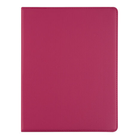 Apple iPad Pro 12.9 (2021) Book Case Tablet - Hot Pink - 360 Grad drehbar Apple iPad Pro 12.9 (2021) Book Case Tablet - Hot Pink - 360 Grad drehbar