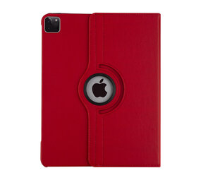 Apple iPad Pro 12.9 (2021) Book Case Tablet - Rot - 360 Grad drehbar Apple iPad Pro 12.9 (2021) Book Case Tablet - Rot - 360 Grad drehbar