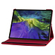 Apple iPad Pro 12.9 (2021) Tablet Housse - Rouge - Rotatif à 360 degrés Apple iPad Pro 12.9 (2021) Tablet Housse - Rouge - Rotatif à 360 degrés