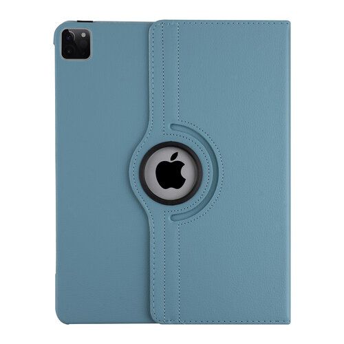 Apple iPad Pro 12.9 (2021) Tablet Housse - Bleu clair - Rotatif à 360 degrés