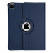 Apple iPad Pro 12.9 (2021) Tablet Housse - Bleu foncé - Rotatif à 360 degrés Apple iPad Pro 12.9 (2021) Tablet Housse - Bleu foncé - Rotatif à 360 degrés