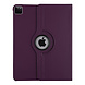 Apple iPad Pro 12.9 (2021) Tablet Housse - Violet - Rotatif à 360 degrés Apple iPad Pro 12.9 (2021) Tablet Housse - Violet - Rotatif à 360 degrés