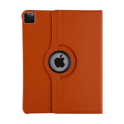 Apple iPad Pro 12.9 (2021) Tablet Housse - Orange - Rotatif à 360 degrés