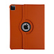 Apple iPad Pro 12.9 (2021) Tablet Housse - Orange - Rotatif à 360 degrés Apple iPad Pro 12.9 (2021) Tablet Housse - Orange - Rotatif à 360 degrés