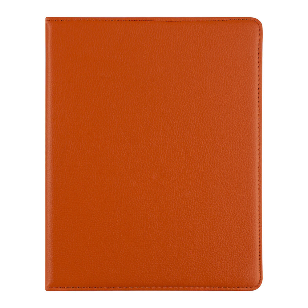 Apple iPad Pro 12.9 (2021) Book Case Tablet - Orange - 360 Grad drehbar Apple iPad Pro 12.9 (2021) Book Case Tablet - Orange - 360 Grad drehbar