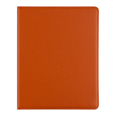 Apple iPad Pro 12.9 (2021) Book Case Tablet - Orange - 360 Grad drehbar Apple iPad Pro 12.9 (2021) Book Case Tablet - Orange - 360 Grad drehbar