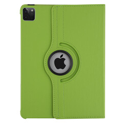 Apple iPad Pro 12.9 (2021) Book Case Tablet - Grün - 360 Grad drehbar