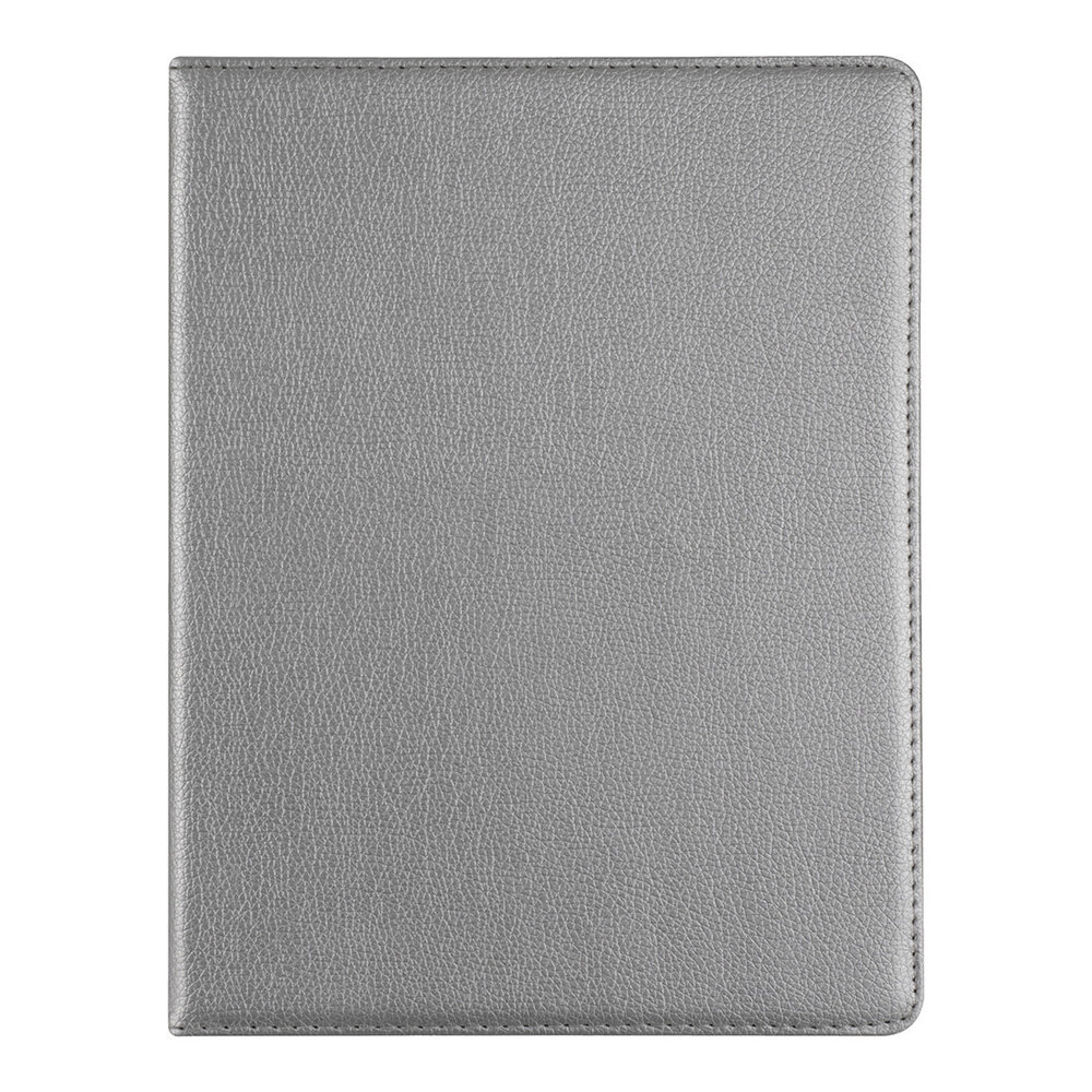 Apple iPad Pro 12.9 (2021) Book Case Tablet - Silver - 360 Degree Rotatable Apple iPad Pro 12.9 (2021) Book Case Tablet - Silver - 360 Degree Rotatable