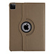 Apple iPad Pro 12.9 (2021) Tablet Housse - Or - Rotatif à 360 degrés Apple iPad Pro 12.9 (2021) Tablet Housse - Or - Rotatif à 360 degrés