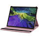 Apple iPad Pro 12.9 (2021) Book Case Tablet - Rose Gold - 360 Degree Rotatable Apple iPad Pro 12.9 (2021) Book Case Tablet - Rose Gold - 360 Degree Rotatable