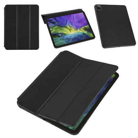 Apple iPad Pro 12.9 (2021) Book Case Tablet - Schwarz - Smart Case Apple iPad Pro 12.9 (2021) Book Case Tablet - Schwarz - Smart Case