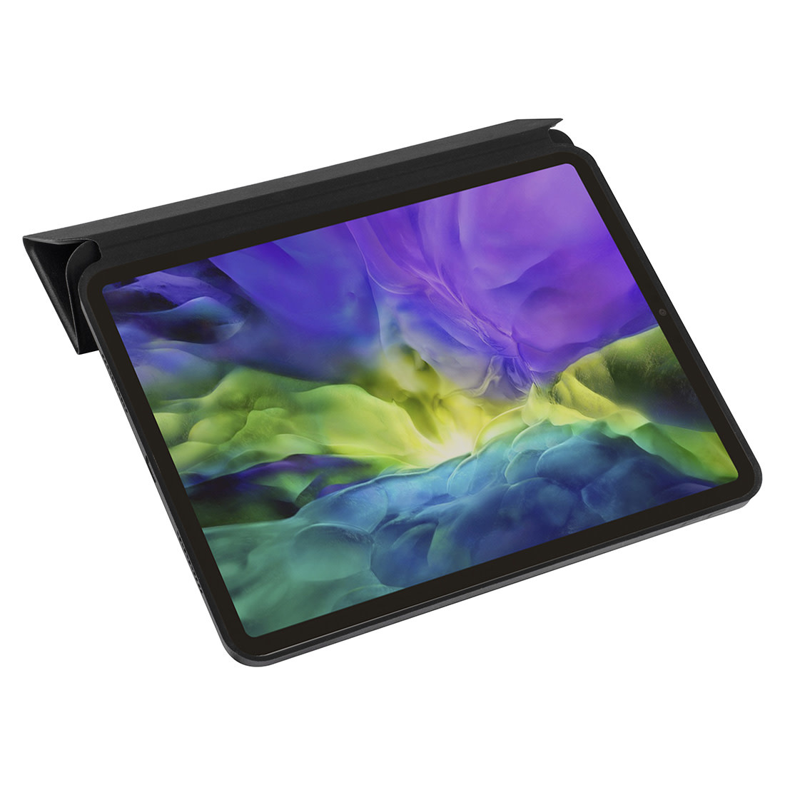 Apple iPad Pro 12.9 (2021) Book Case Tablethoes - Zwart - Smart Case, foto 4 van 5