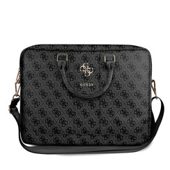 Guess 15 Inch PU Leather Laptop- en Tablettas - Big 4G Logo - Grijs