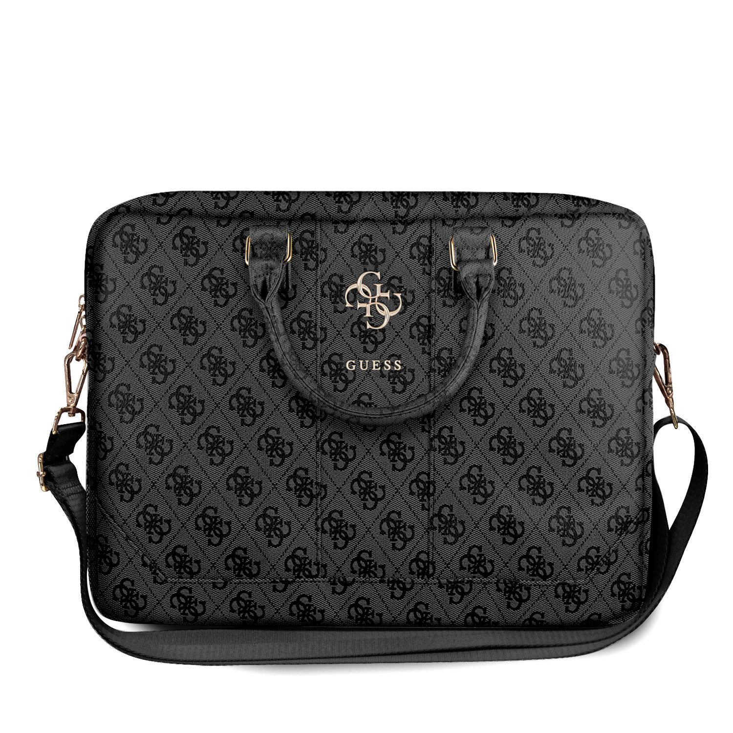 Guess Guess 15 Inch PU Leather Laptop- en Tablettas - Big 4G Logo - Grijs
