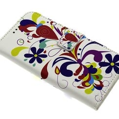 Book case voor Ascend P10 Lite - Print