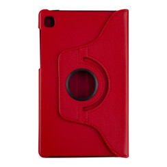 Samsung Tab A7 Lite 8.7 (2021) Book Case Tablethoes - Rood - (T220-T225) - 360 graden draaibaar