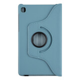 Samsung Tab A7 Lite 8.7 (2021) Book Case Tablet - Hellblau - (T220-T225) - 360 Grad drehbar