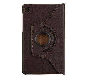 Samsung Tab A7 Lite 8.7 (2021) Book Case Tablethoes - Bruin - (T220-T225) - 360 graden draaibaar Samsung Tab A7 Lite 8.7 (2021) Book Case Tablethoes - Bruin - (T220-T225) - 360 graden draaibaar