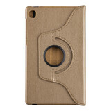 Samsung Tab A7 Lite 8.7 (2021) Book Case Tablethoes - Goud - (T220-T225) - 360 graden draaibaar