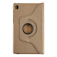 Samsung Tab A7 Lite 8.7 (2021) Book Case Tablethoes - Goud - (T220-T225) - 360 graden draaibaar