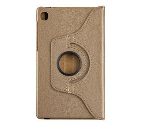 Samsung Tab A7 Lite 8.7 (2021) Book Case Tablethoes - Goud - (T220-T225) - 360 graden draaibaar Samsung Tab A7 Lite 8.7 (2021) Book Case Tablethoes - Goud - (T220-T225) - 360 graden draaibaar