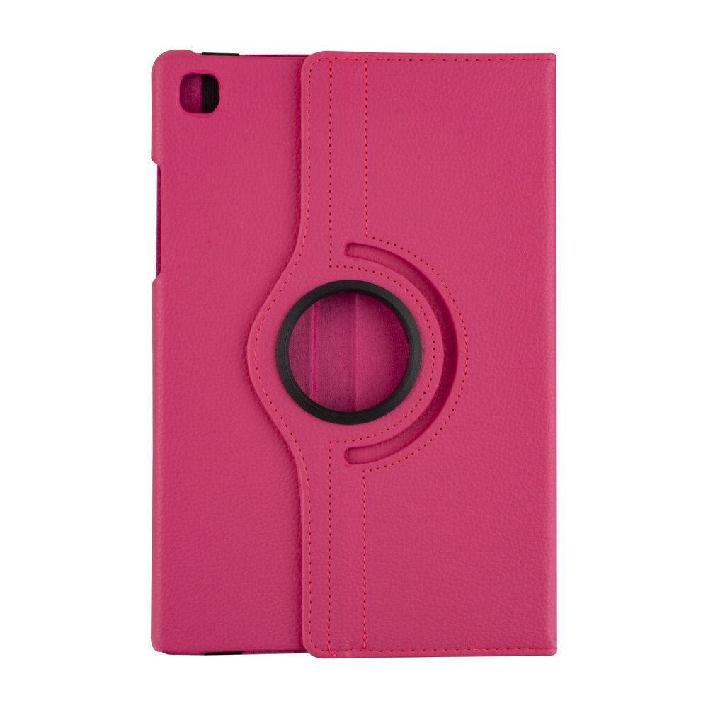 Samsung Tab A7 10.4 (2020) Book Case Tablethoes - Felroze - (T500-T505) - 360 graden draaibaar Samsung Tab A7 10.4 (2020) Book Case Tablethoes - Felroze - (T500-T505) - 360 graden draaibaar