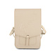 Guess Guess 7 inch Telefoontas - Wallet Bag - Saffiano Leather - Goud Guess Guess 7 inch Telefoontas - Wallet Bag - Saffiano Leather - Goud