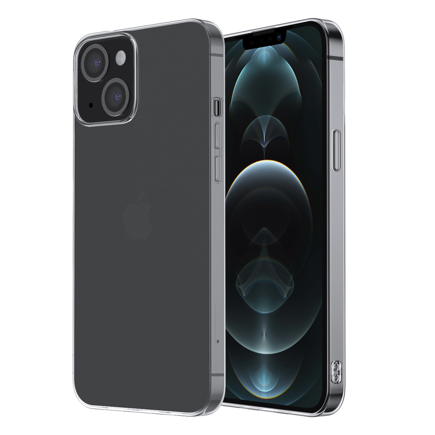 iPhone 13 TPU Backcover - Transparant