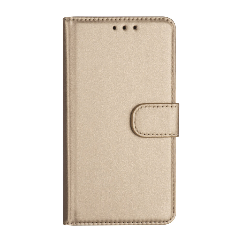 iPhone 13 Mini Book type housse - Or - Porte-cartes - Fermeture magnétique iPhone 13 Mini Book type housse - Or - Porte-cartes - Fermeture magnétique