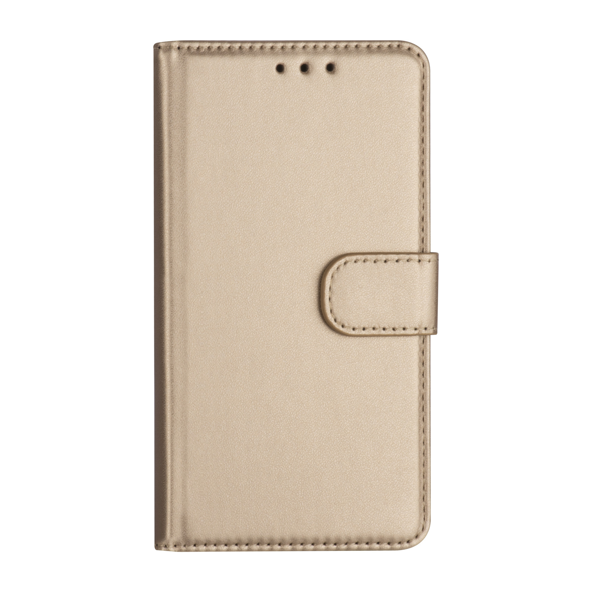 iPhone 13 Mini Booktype hoesje - Goud - Pasjeshouder - Magneetsluiting, foto 2 van 4