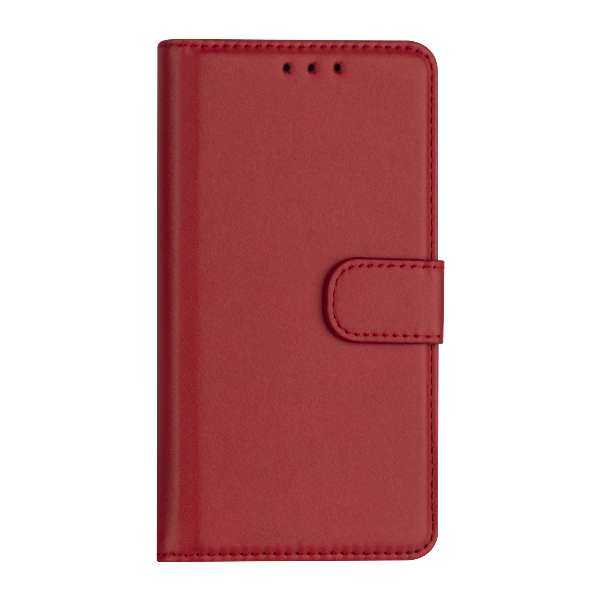 iPhone 13 Mini Booktype hoesje - Rood - Pasjeshouder - Magneetsluiting, foto 2 van 4